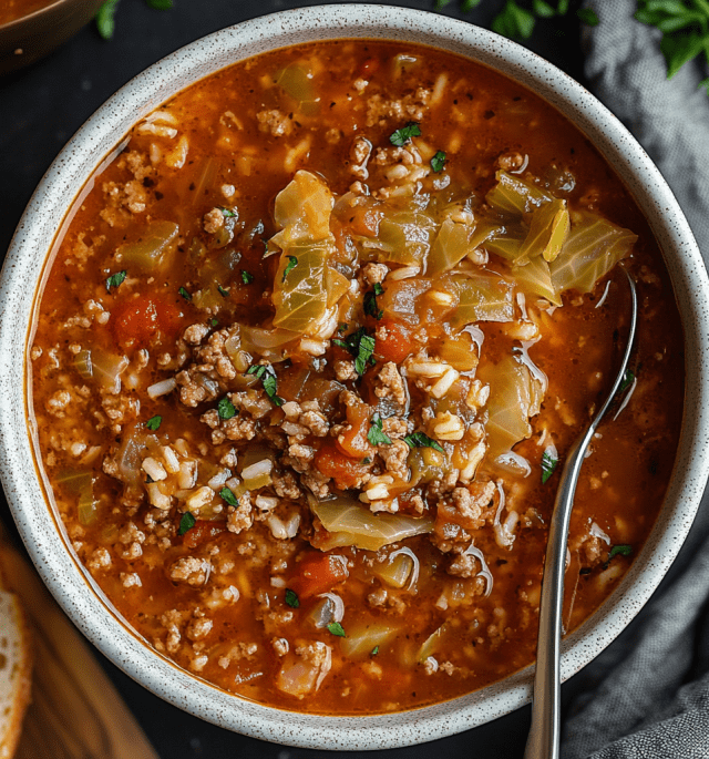Cabbage Roll Soup