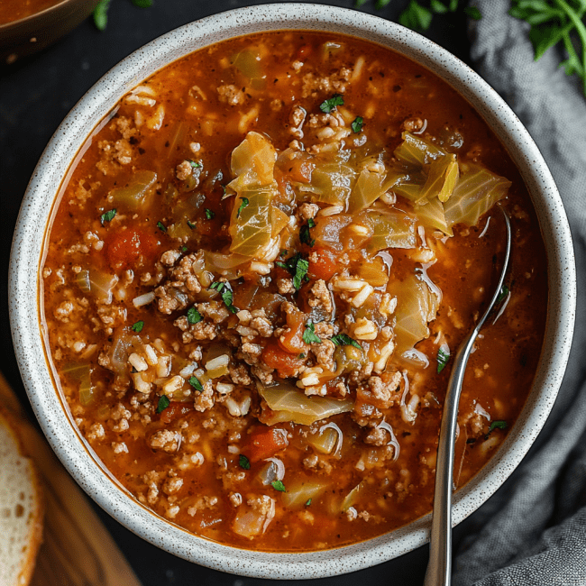 Cabbage Roll Soup