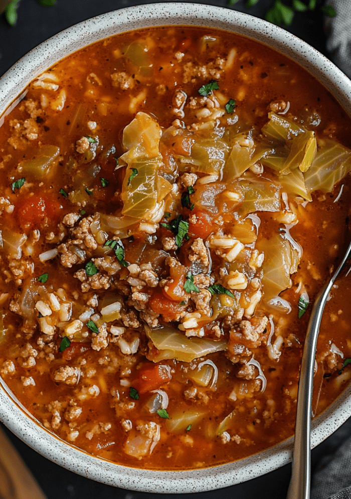 Cabbage Roll Soup