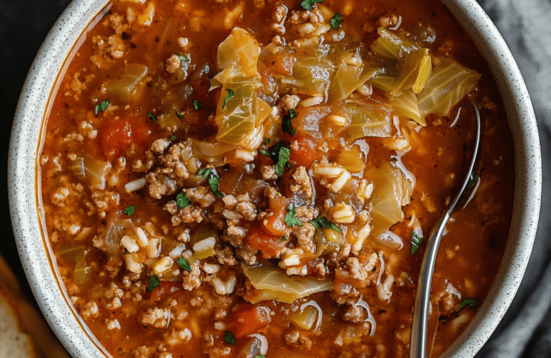 Cabbage Roll Soup