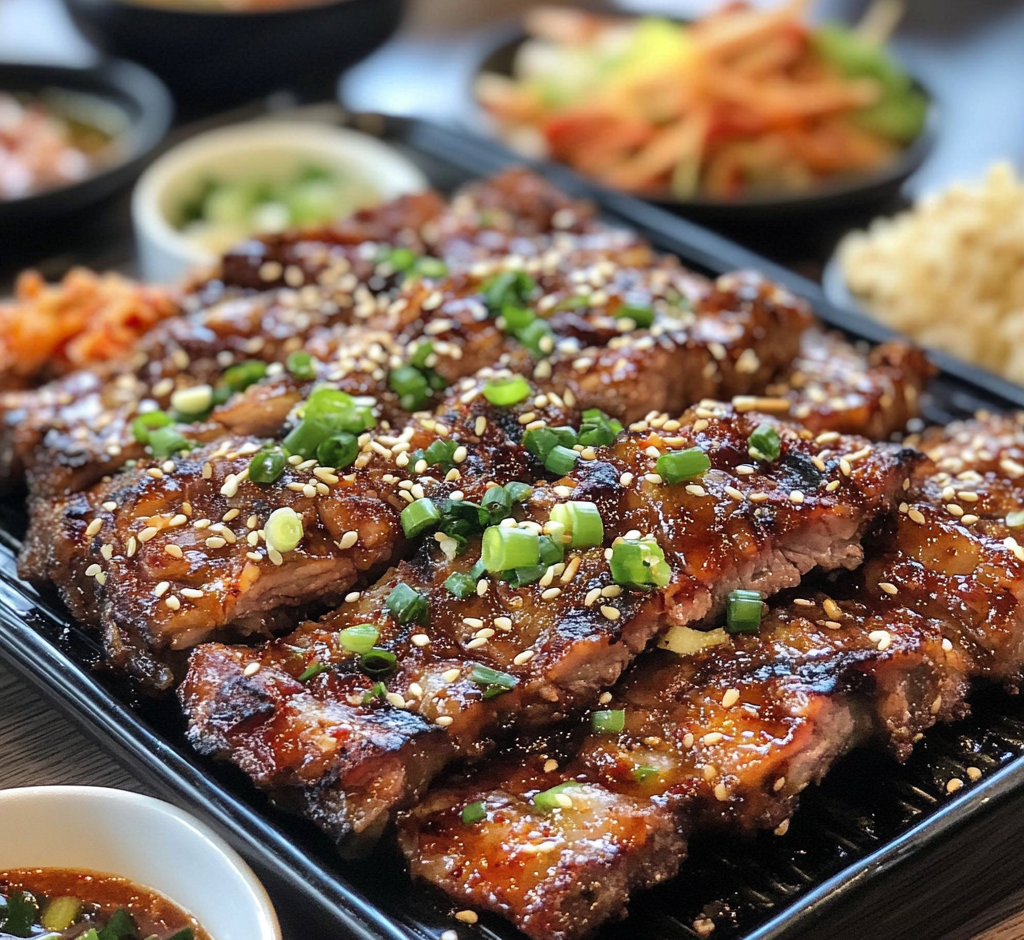 Korean BBQ Flanken Ribs (Galbi)