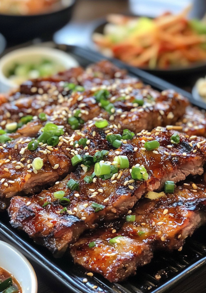 Korean BBQ Flanken Ribs (Galbi)