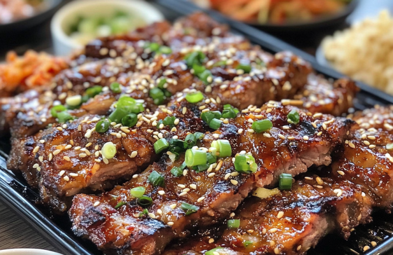 Korean BBQ Flanken Ribs (Galbi)