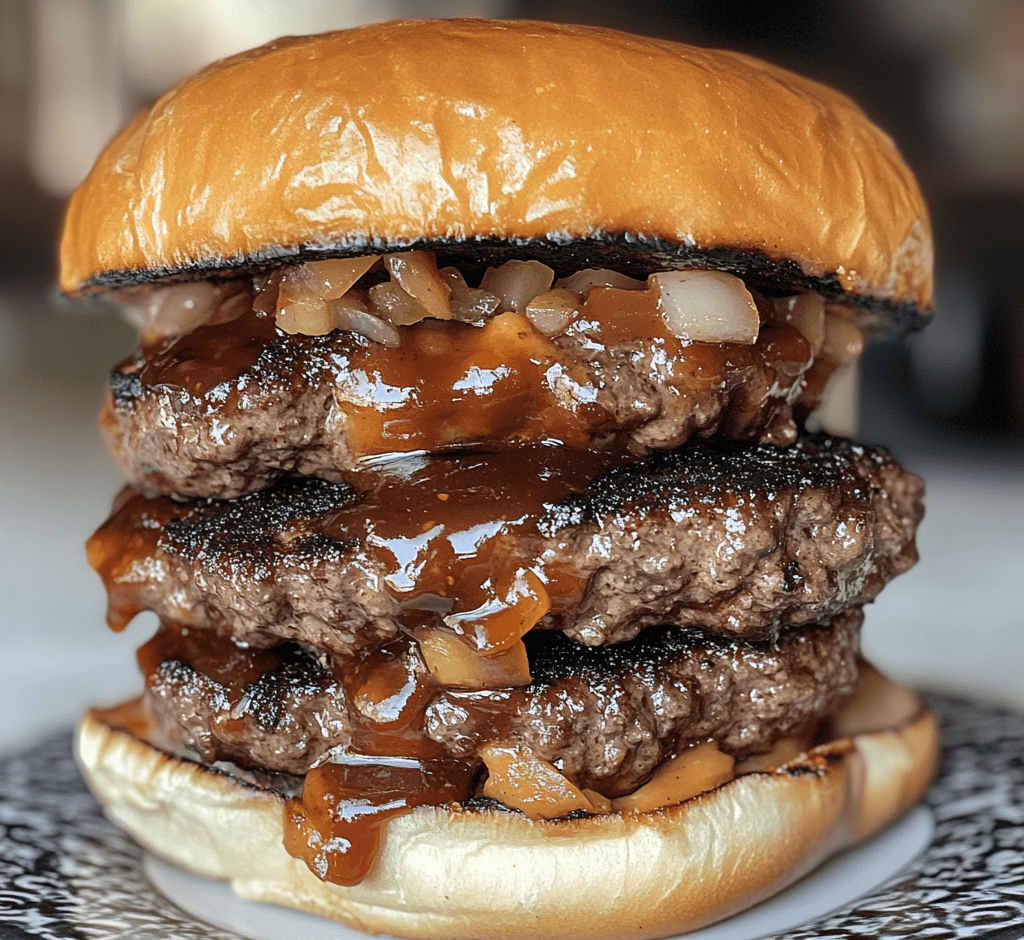 Stuffed Burger Patties