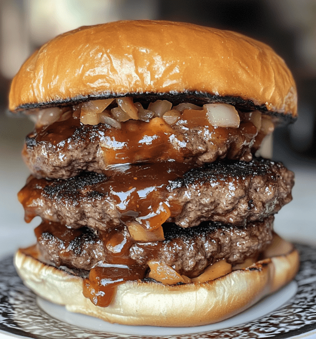 Stuffed Burger Patties