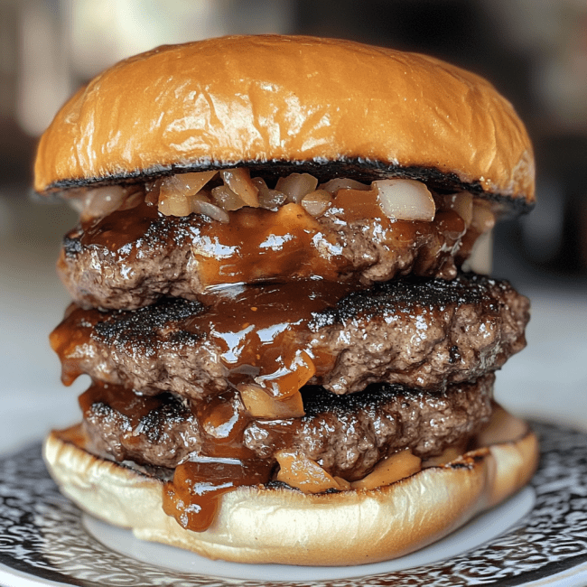Stuffed Burger Patties