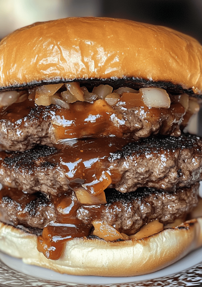 Stuffed Burger Patties