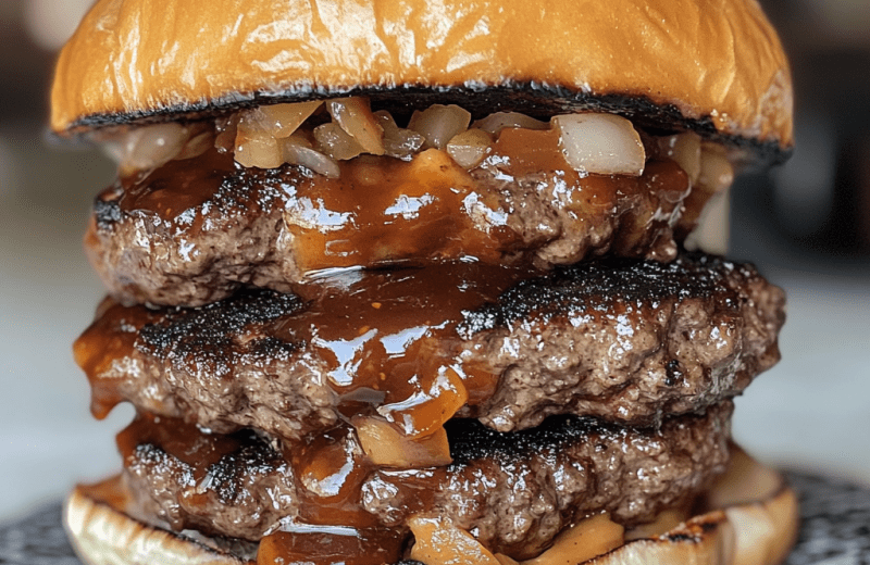 Stuffed Burger Patties