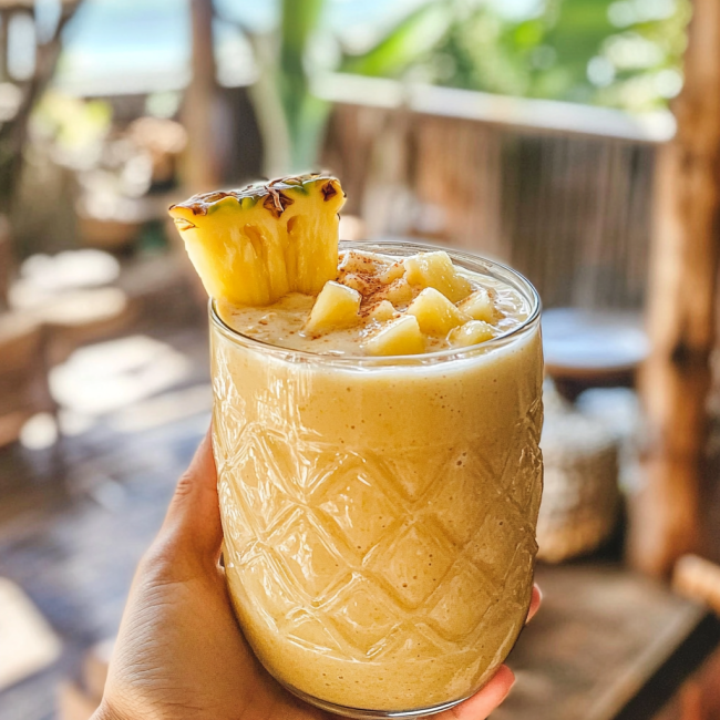 Creamy Pineapple Smoothie Recipe