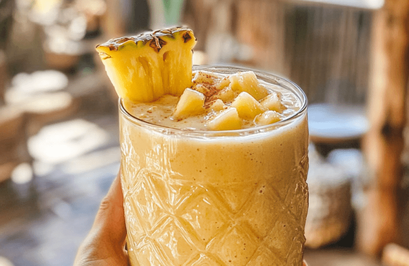 Creamy Pineapple Smoothie Recipe