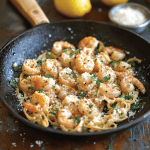 Shrimp Scampi Griddle Pasta