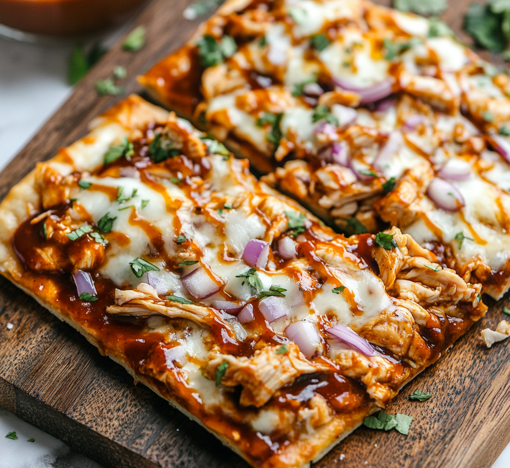 BBQ Chicken Flatbread