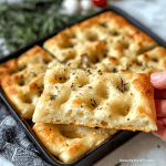 Homemade Sourdough Discard Focaccia