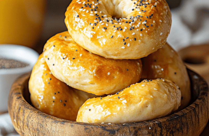 Homemade Sourdough Discard Bagels