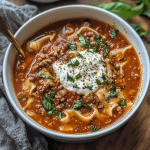 Lasagna Soup