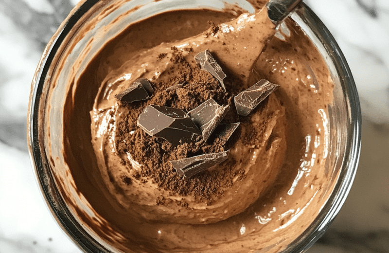 Cottage Cheese Chocolate Mousse