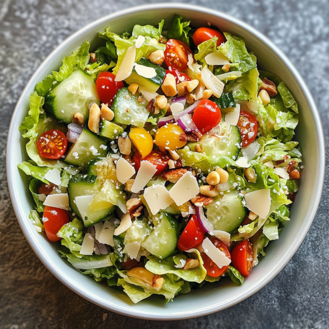Parmesan Chopped Salad
