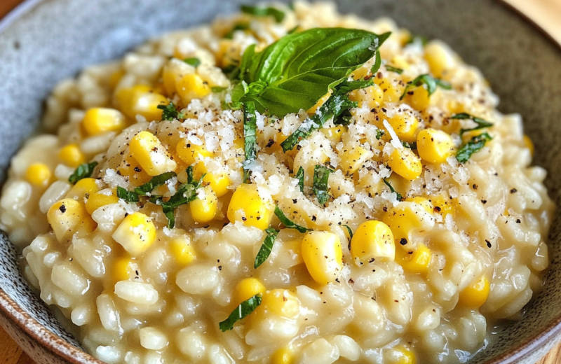 Sweet Corn Risotto