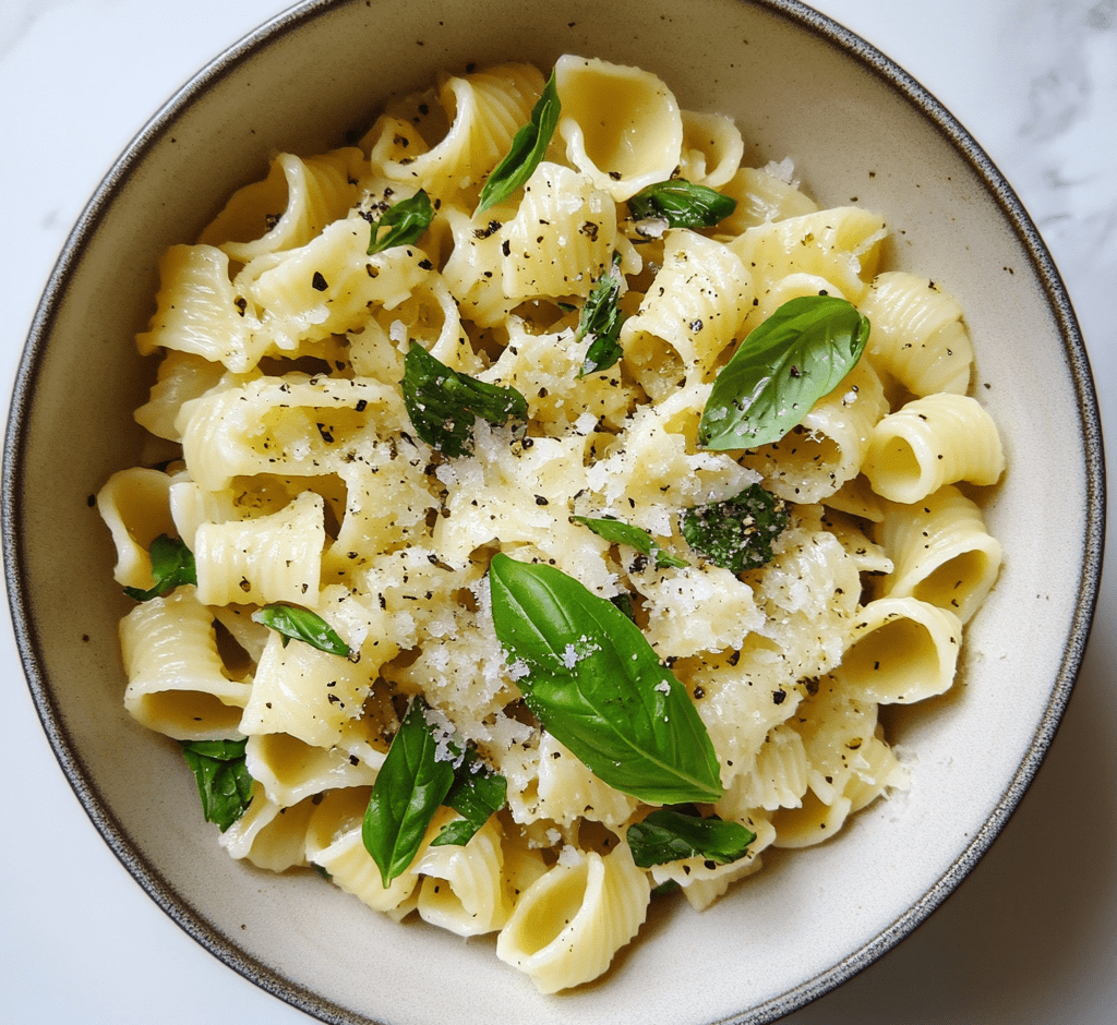Basil and Lemon Pasta