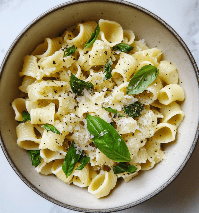Basil and Lemon Pasta