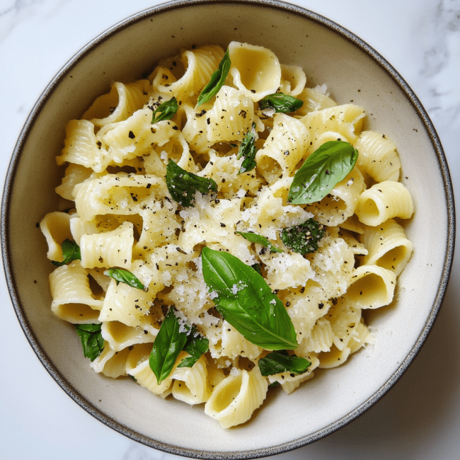 Basil and Lemon Pasta