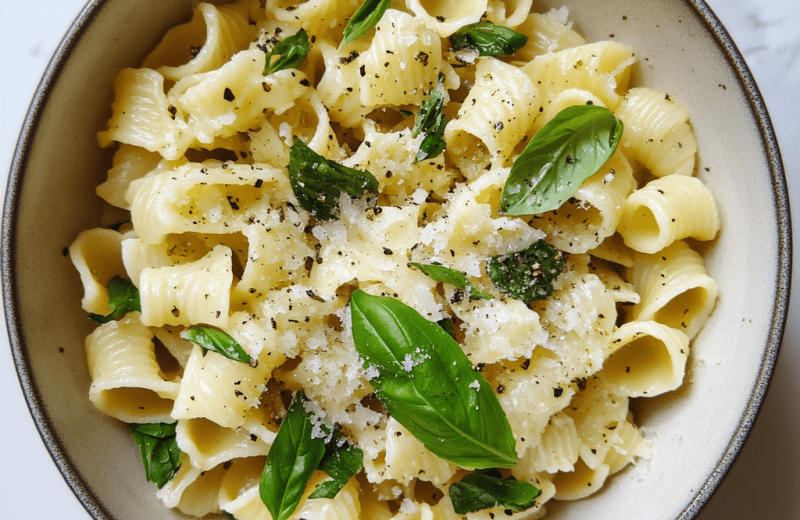 Basil and Lemon Pasta