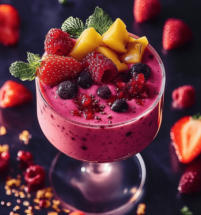 Tropical Berry DEMURE Smoothie