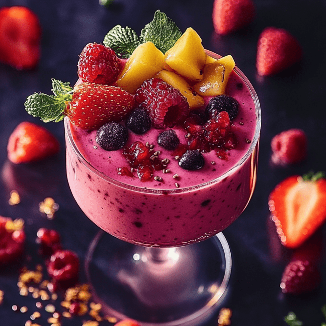 Tropical Berry DEMURE Smoothie