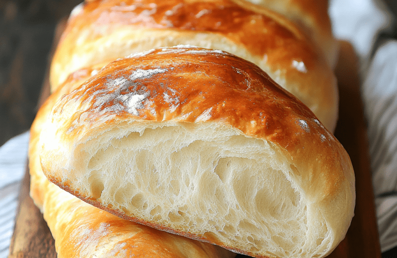 Soft & Fluffy French Bread