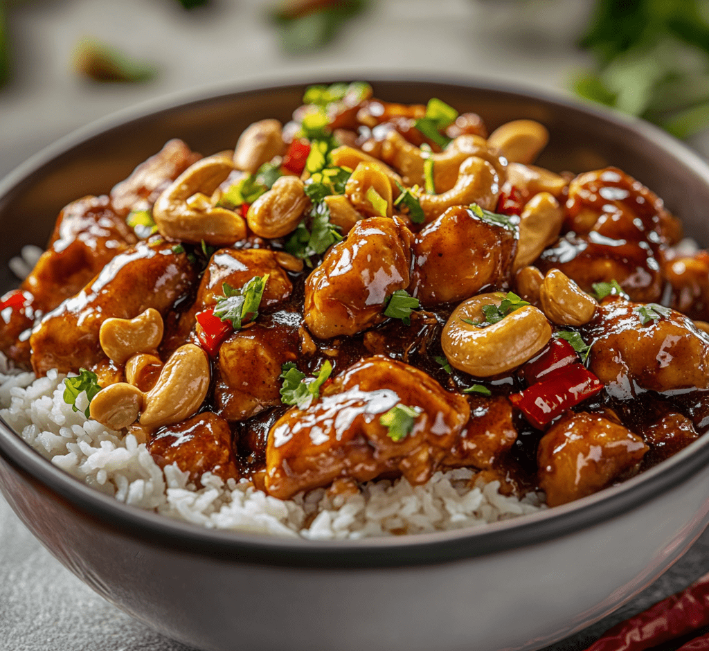Easy Cashew Chicken Recipe