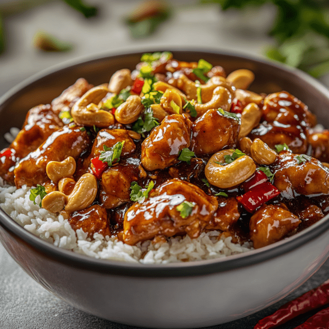 Easy Cashew Chicken Recipe
