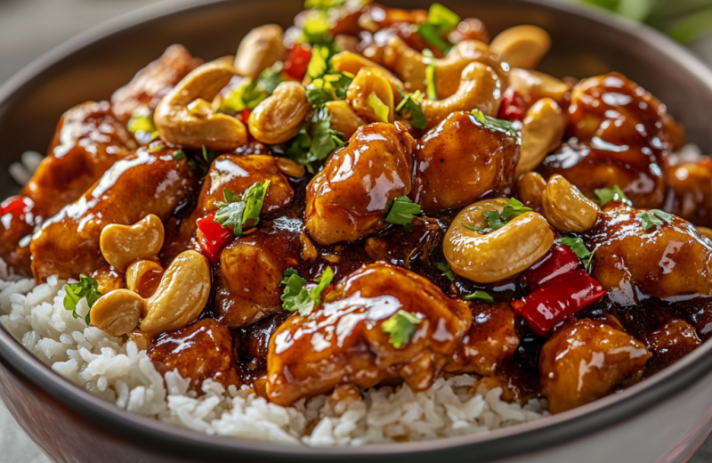 Easy Cashew Chicken Recipe