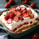 Strawberry Icebox Cake
