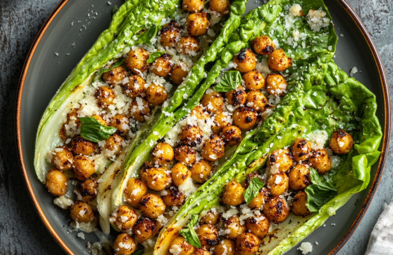 Grilled Romaine Caesar