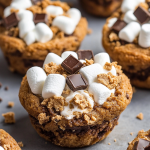 Campfire S’mores Deep Dish Cookies