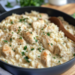Creamy Parmesan Chicken & Rice