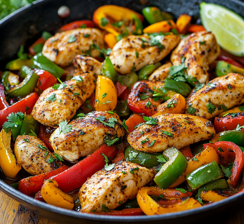 Jalapeño Chicken with Bell Peppers