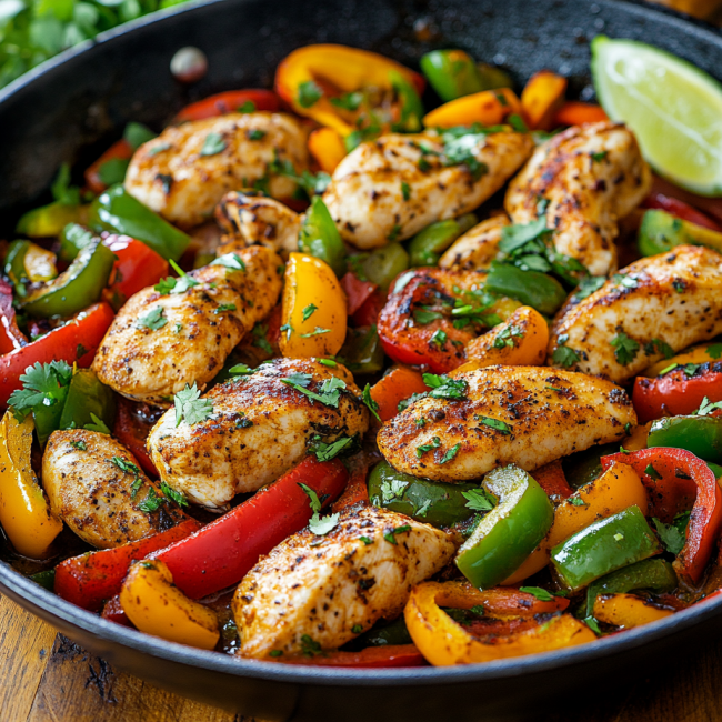 Jalapeño Chicken with Bell Peppers