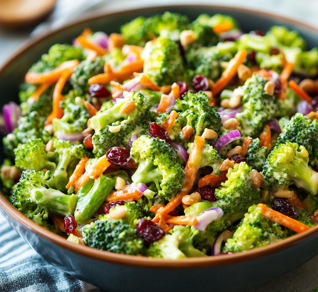 Broccoli Salad with Honey Dijon