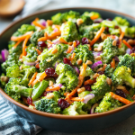 Broccoli Salad with Honey Dijon