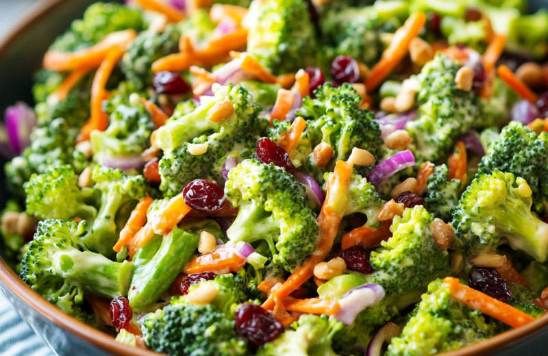 Broccoli Salad with Honey Dijon