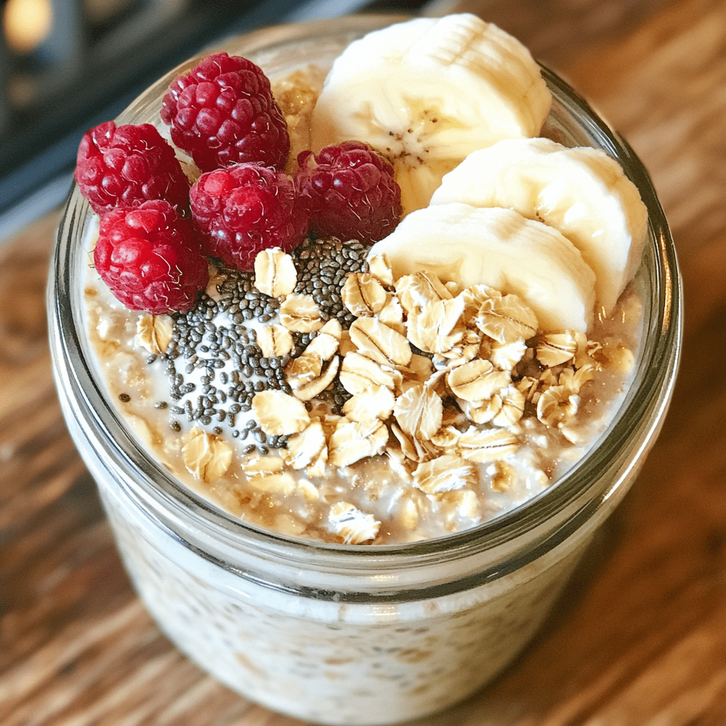 Overnight Oats In A Jar Tasty Chow