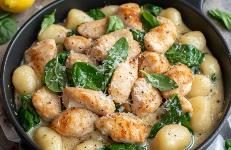 Lemon Chicken Gnocchi