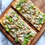 Chicken Caesar Flatbread