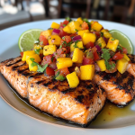 Salmon with Mango Salsa