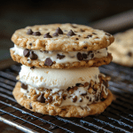 Griddled Cookie Ice Cream Sandwiches