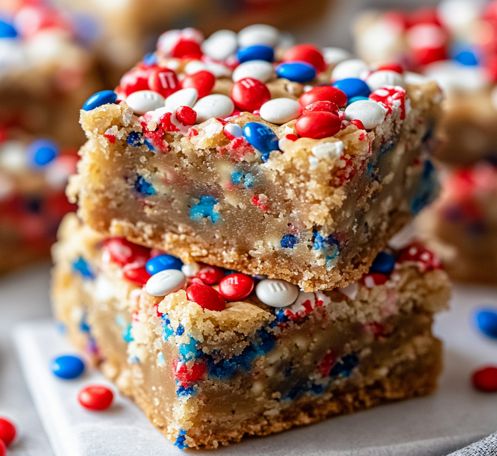 Fireworks Blondies