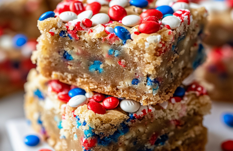 Fireworks Blondies