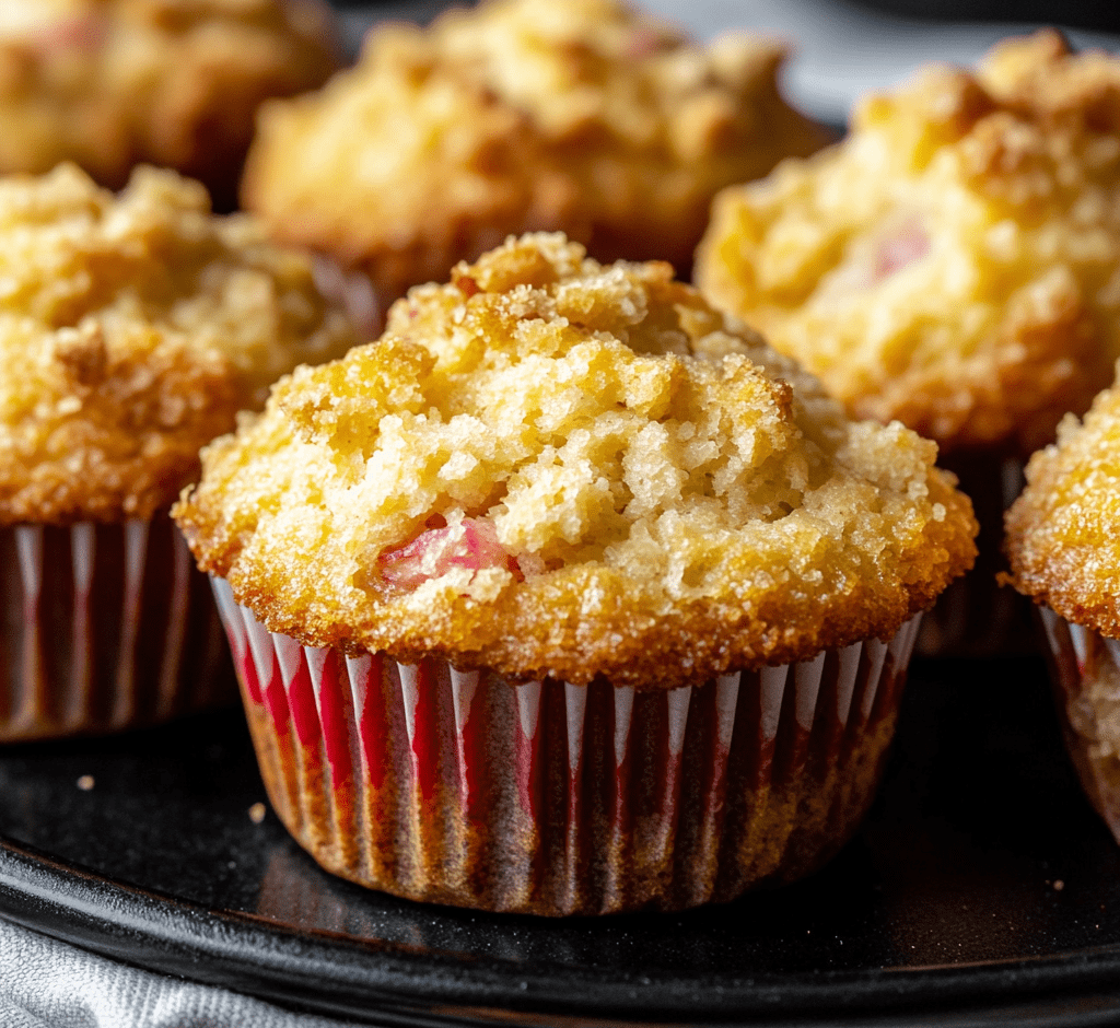 Grandma’s Rhubarb Muffins