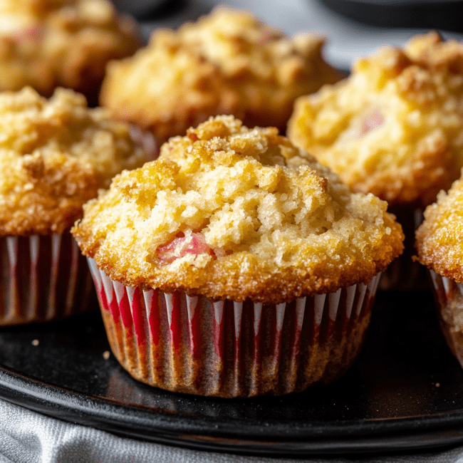 Grandma’s Rhubarb Muffins